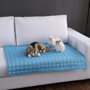 Dog Cooling Mat Summer Pet Cold Bed Extra Large For Small Big Dogs Pet Accessories Cat Durable Blanket Sofa Cat Ice Pad Blanket - Imagen 3