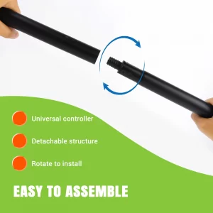 Alternative view of Poop Scooper for Dog, with Swivel Container & Dog Waste Bag Dispenser & 35 Waste Bags,116cm Length Handle Dog Poop Shovel and Rake For Dog Puppy Cat Waste Picker Pet Cleaning Shovel Tools