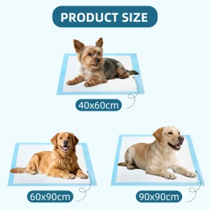 Alternative view of Nobleza Dog Pads, Disposable Super Absorbent Pee Pads for Dogs, 50 Units 40x60cm with Leak Proof Design for Puppy Training and Incontinence, Ideal for Home and Crate Use.