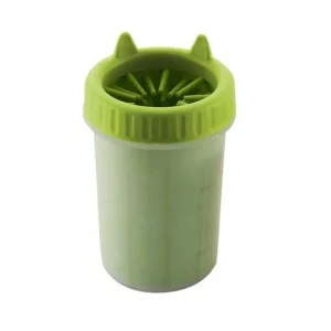 Alternative view of Limpiador de patas para perros grandes: limpiador portátil con cepillo y recipiente - Yommy