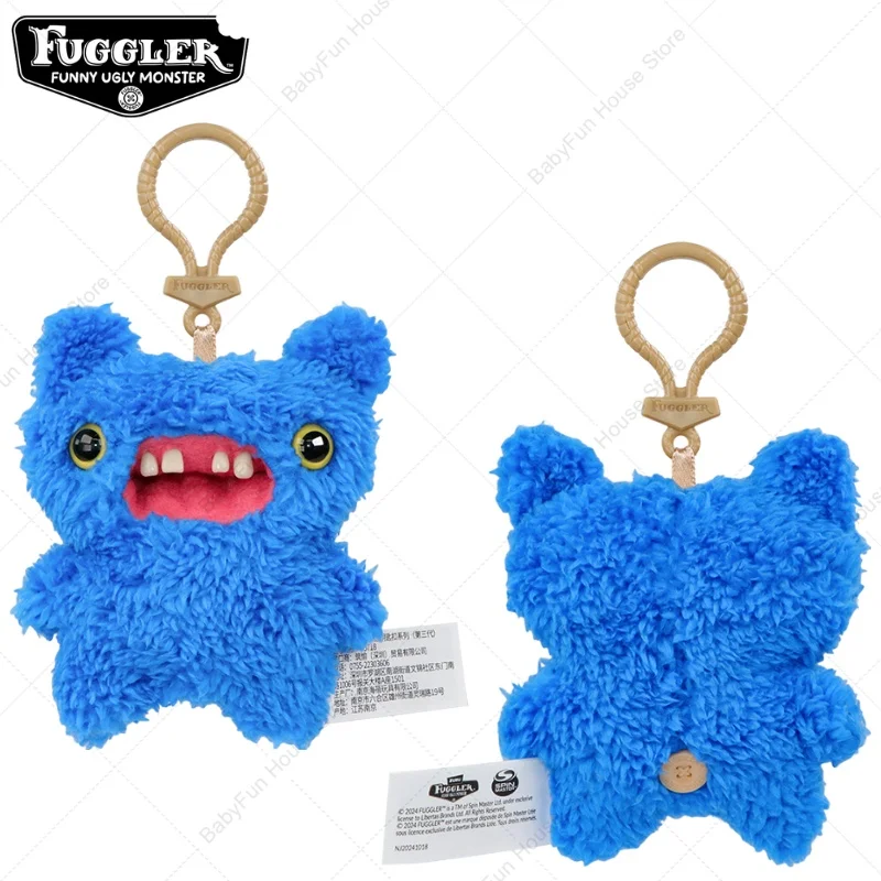 Original Fuggler Ugly Teeth Monsters Plush Toys Keychains Fugglers Wide Eyed Weirdo Annoyed Alien Rabbit Peluche Dolls Pendants - Imagen 28