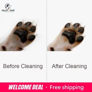 Vaso portátil para lavar patas de mascotas, cepillo automático limpiador de patas para perros, herramienta de limpieza sin enjuague para patas sucias de perros y gatos. - Imagen 6