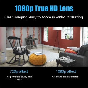 Alternative view of 1080P HD Mini Camera WiFi Wireless HD Night Vision Camera Home X5 Remote Camera Kids Pet Safety Monitoring
