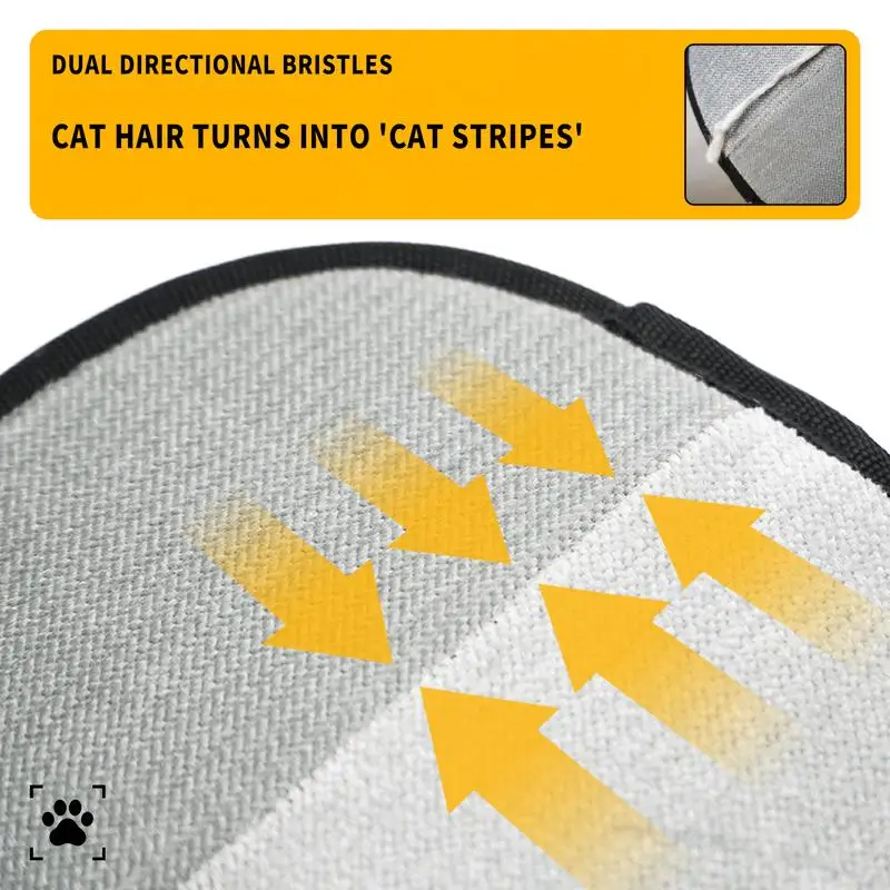 Animal hair glove Electrostatic gloves Two-way brush pet hair removal glove for cats dogs clothes furniture electrostatic - Imagen 3