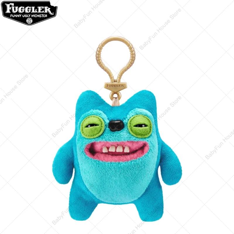 Original Fuggler Ugly Teeth Monsters Plush Toys Keychains Fugglers Wide Eyed Weirdo Annoyed Alien Rabbit Peluche Dolls Pendants - Imagen 36