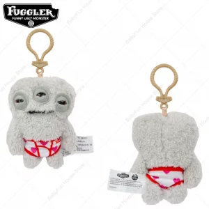 Original Fuggler Ugly Teeth Monsters Plush Toys Keychains Fugglers Wide Eyed Weirdo Annoyed Alien Rabbit Peluche Dolls Pendants - Imagen 13