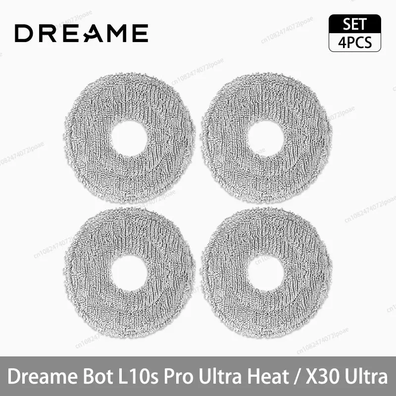 Dreame L10s Pro Ultra Heat / X30 Ultra Robot Vacuum Cleaner Accessories Main Side Brush Mop Cloth Hepa Filter Dust Bag Spare - Imagen 10
