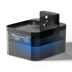 Fuente de agua inalámbrica y automática para gatos ROJECO (2600 mAh): dispensador de agua inteligente con sensor infrarrojo para perros y gatos. - Imagen 7