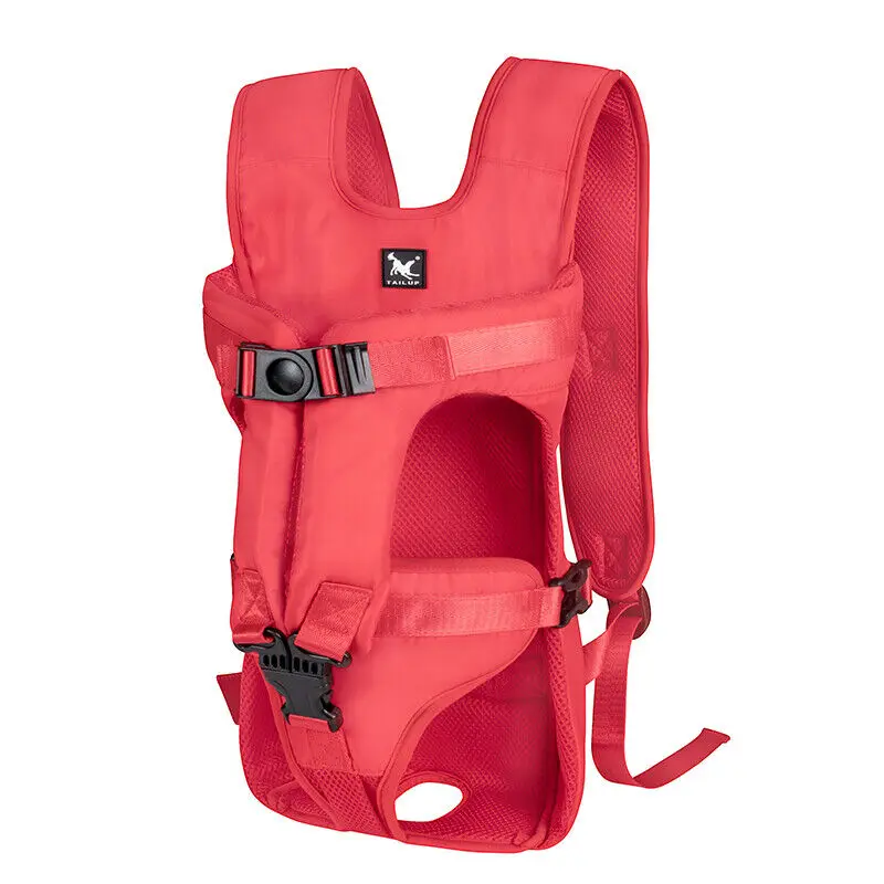Pet Carrier Backpack for Dogs Cat Thickened Sponge Pet Front Dog Carrier Backpacks Portable Puppy Transportation Dog Bags - Imagen 7