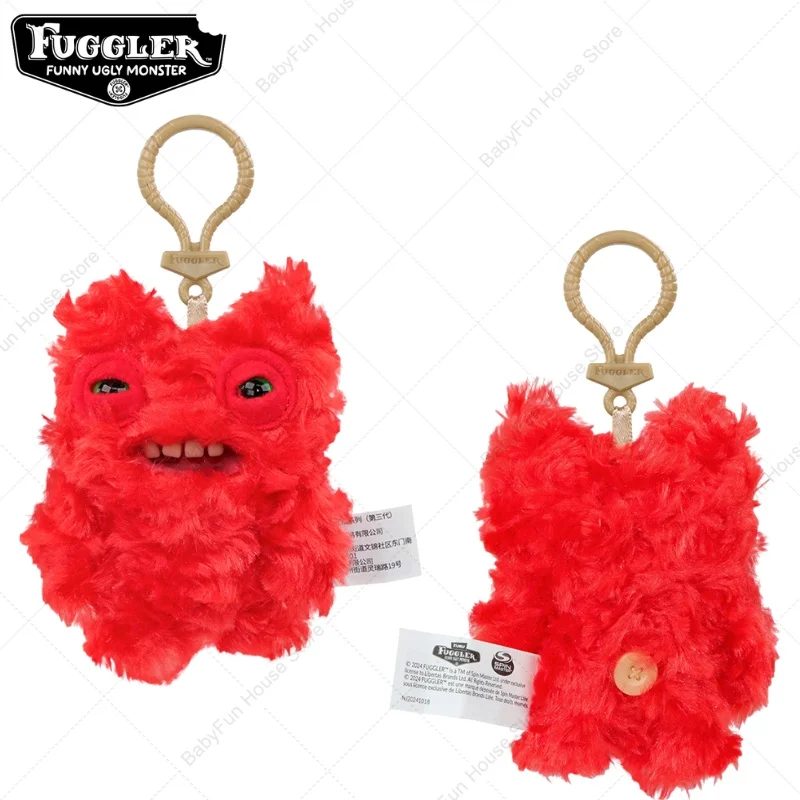 Original Fuggler Ugly Teeth Monsters Plush Toys Keychains Fugglers Wide Eyed Weirdo Annoyed Alien Rabbit Peluche Dolls Pendants - Imagen 16