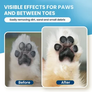 Espuma limpiadora de patas para mascotas sin aclarado; incluye un cepillo suave; limpiador suave de 150 ml para perros y gatos; elimina la suciedad y el mal olor; hidrata y desodoriza; ideal para usar tras paseos o ejercicio al aire libre; tamaño de viaje portátil; apto para el cuidado diario. - Imagen 6