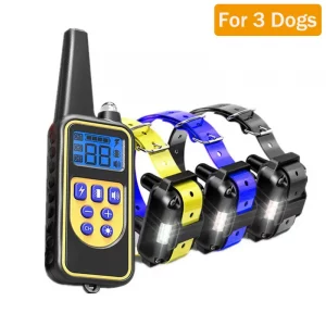 Electric Dog Training Collar Waterproof Dog Bark Collar Pet With Remote Control Rechargeable Anti Barking Device All Dogs Size - Imagen 14