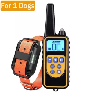 Electric Dog Training Collar Waterproof Dog Bark Collar Pet With Remote Control Rechargeable Anti Barking Device All Dogs Size - Imagen 15