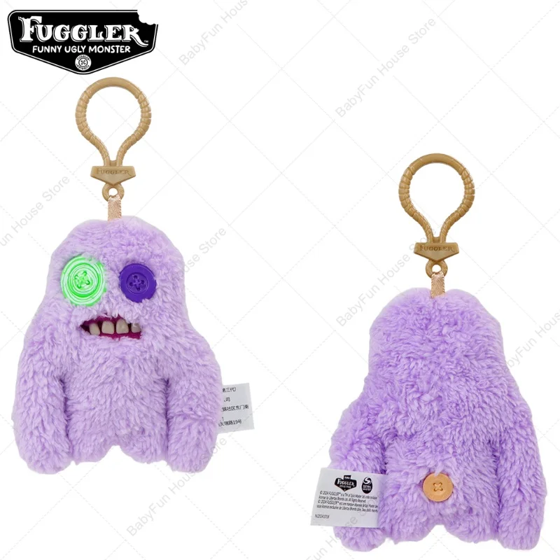 Original Fuggler Ugly Teeth Monsters Plush Toys Keychains Fugglers Wide Eyed Weirdo Annoyed Alien Rabbit Peluche Dolls Pendants - Imagen 17