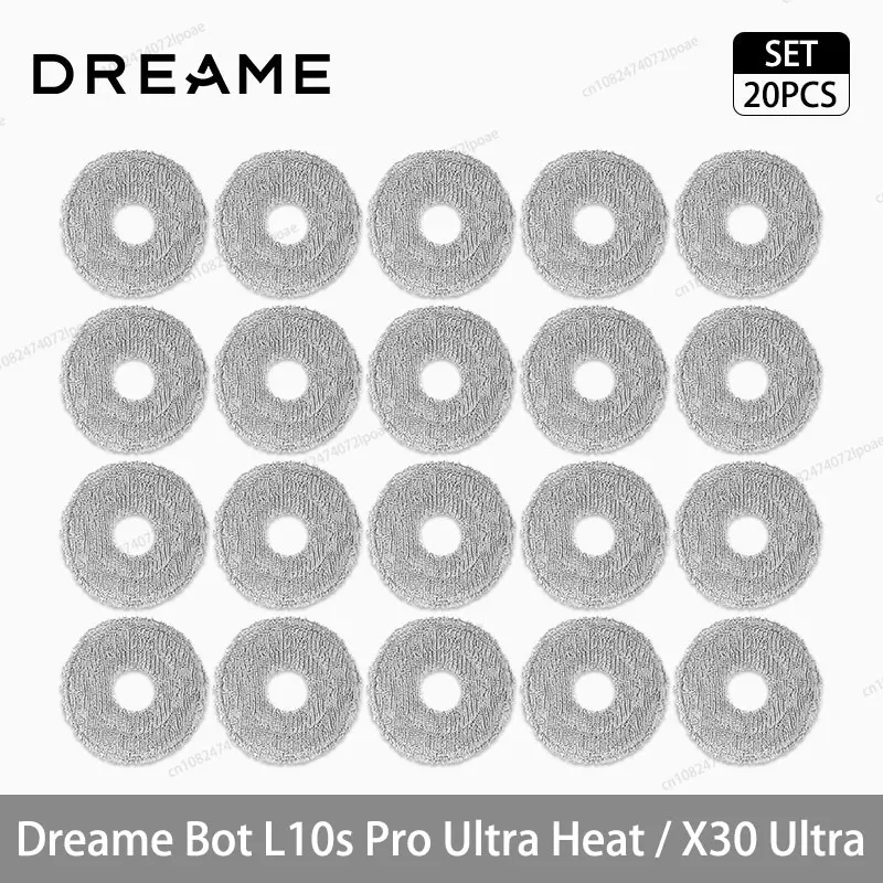 Dreame L10s Pro Ultra Heat / X30 Ultra Robot Vacuum Cleaner Accessories Main Side Brush Mop Cloth Hepa Filter Dust Bag Spare - Imagen 24