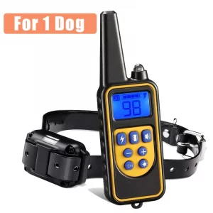Electric Dog Training Collar Dog Trainer and Bark Stop Device Rechargeable Remote Control IP67 Apply for Dogs of Multiple Sizes - Imagen 7