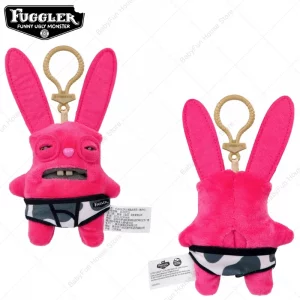 Original Fuggler Ugly Teeth Monsters Plush Toys Keychains Fugglers Wide Eyed Weirdo Annoyed Alien Rabbit Peluche Dolls Pendants - Imagen 10