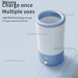 Limpiador eléctrico portátil de patas para mascotas: dispositivo automático, rápido, silencioso e impermeable para perros y gatos. - Imagen 5
