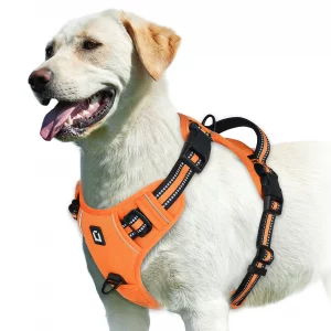 No Pull Dog Harness, Adjustable Soft Padded Pet Vest with Easy Control Handle - Imagen 14