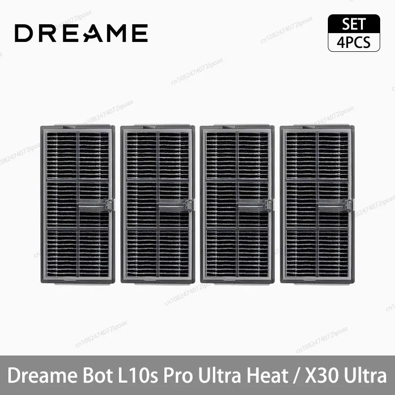 Dreame L10s Pro Ultra Heat / X30 Ultra Robot Vacuum Cleaner Accessories Main Side Brush Mop Cloth Hepa Filter Dust Bag Spare - Imagen 12