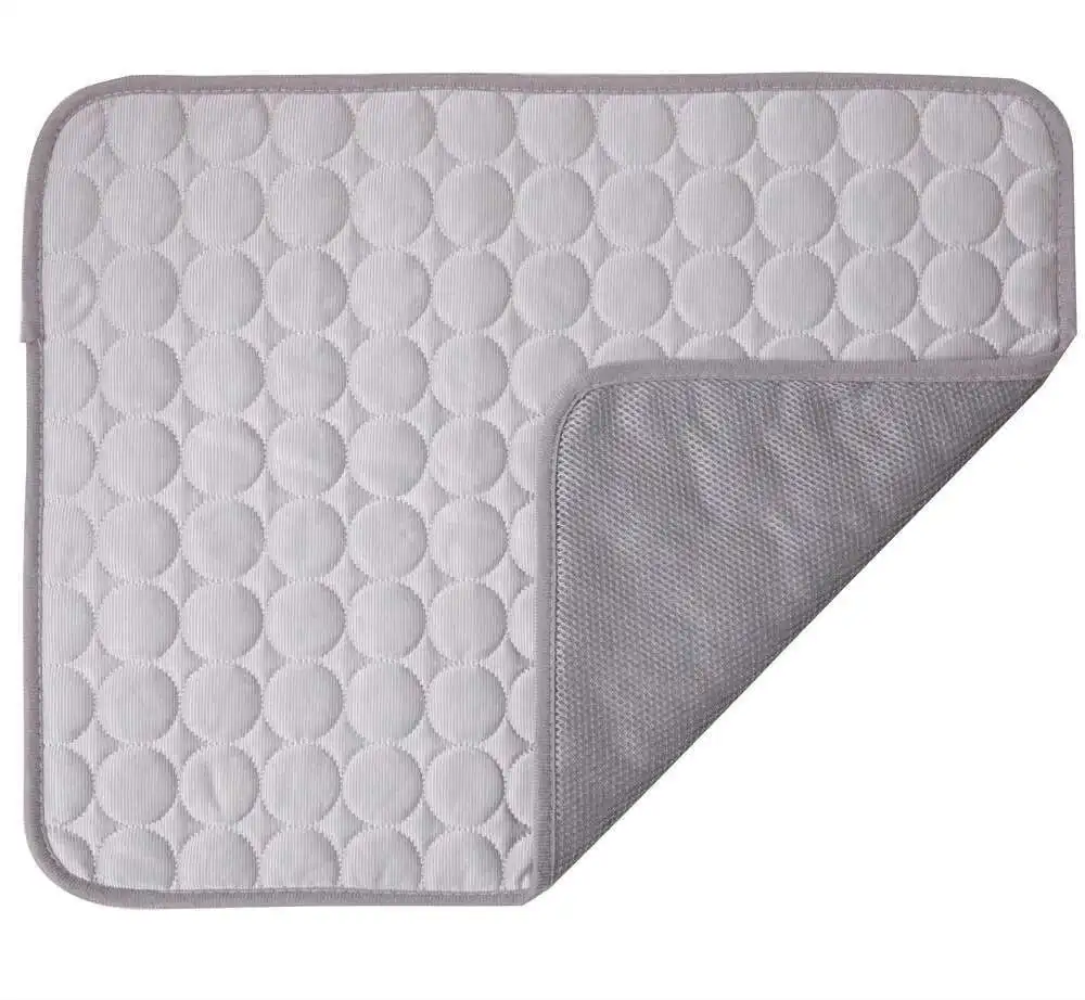 Cooling Dog Mat Summer Pad Mat For Dogs Cat Ice Silk Blanket Sofa Breathable Pet Dog Bed Summer Washable For Small Large Dog Cat - Imagen 8