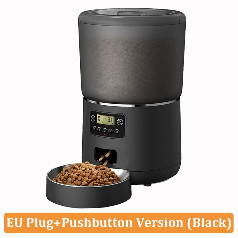 4L Automatic Pet Feeder Cat Food Dispenser Timed and Quantitative Insect and Moisture Resistant Feeding Machine No Food Jamming - Imagen 7