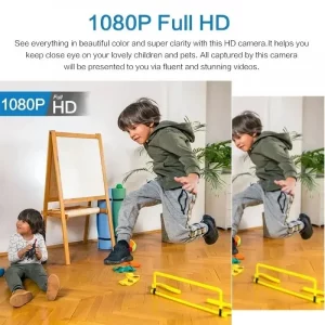 1080P HD Mini Camera WiFi Wireless HD Night Vision Camera Home X5 Remote Camera Kids Pet Safety Monitoring - Imagen 6