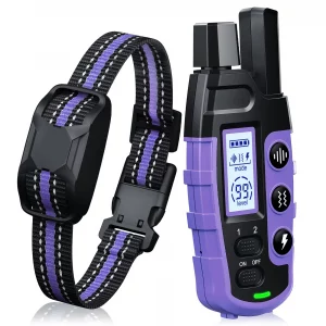 WXRPET 3300Ft Electric Dog Training Collar Remote Control Waterproof Pet BehaviorFor 5-120lbs Puppy With Shock Vibration - Imagen 10