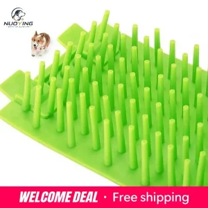 Vaso portátil para lavar patas de mascotas, cepillo automático limpiador de patas para perros, herramienta de limpieza sin enjuague para patas sucias de perros y gatos. - Imagen 4