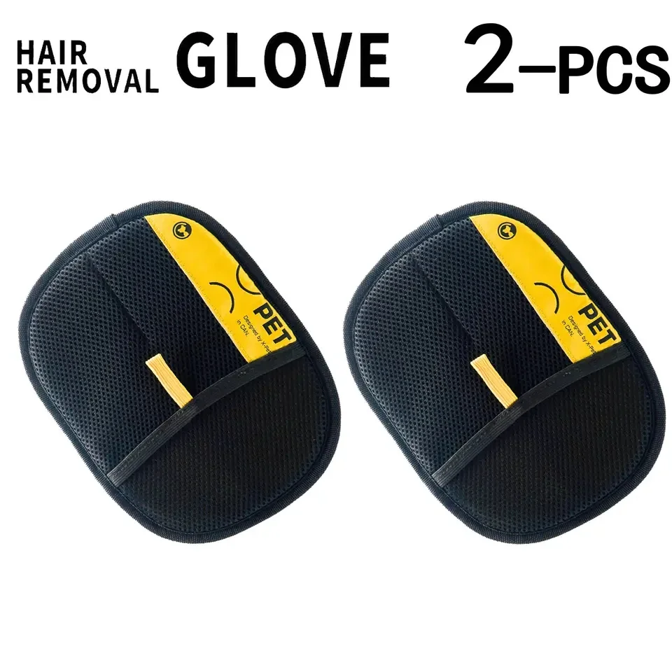 Animal hair glove Electrostatic gloves Two-way brush pet hair removal glove for cats dogs clothes furniture electrostatic - Imagen 8