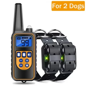 Electric Dog Training Collar Waterproof Dog Bark Collar Pet With Remote Control Rechargeable Anti Barking Device All Dogs Size - Imagen 7