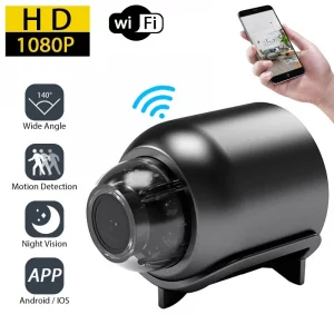 1080P HD Mini Camera WiFi Wireless HD Night Vision Camera Home X5 Remote Camera Kids Pet Safety Monitoring - Imagen 7