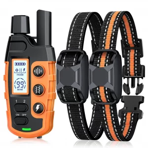 WXRPET 3300Ft Electric Dog Training Collar Remote Control Waterproof Pet BehaviorFor 5-120lbs Puppy With Shock Vibration - Imagen 11