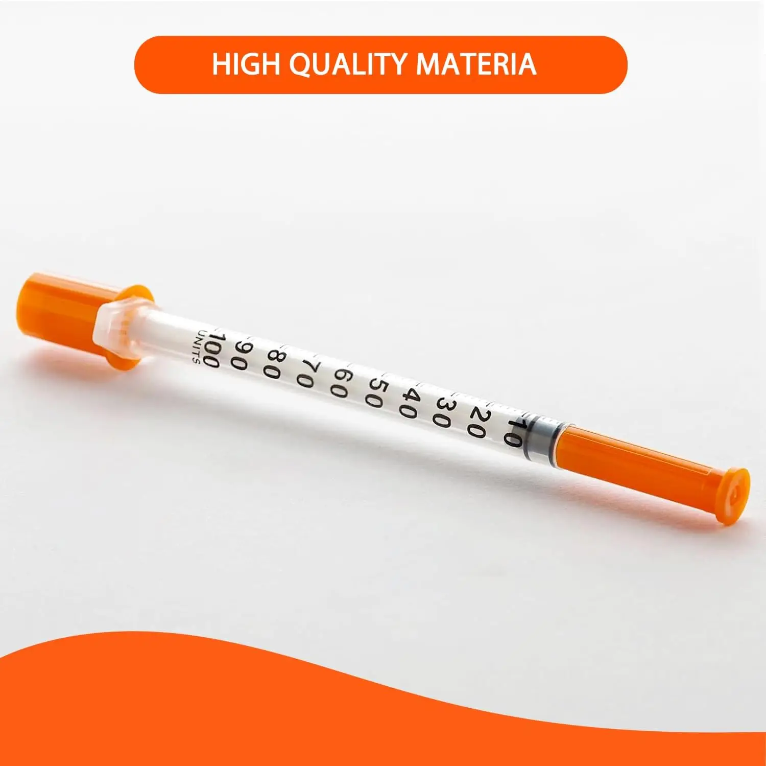 100/50 Pack 0.5/1ml Syringes with Needles Individually Packaged for Laboratory And Pet Supplies - Imagen 4