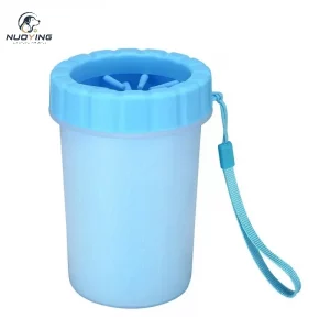 Vaso portátil para lavar patas de mascotas, cepillo automático limpiador de patas para perros, herramienta de limpieza sin enjuague para patas sucias de perros y gatos. - Imagen 7