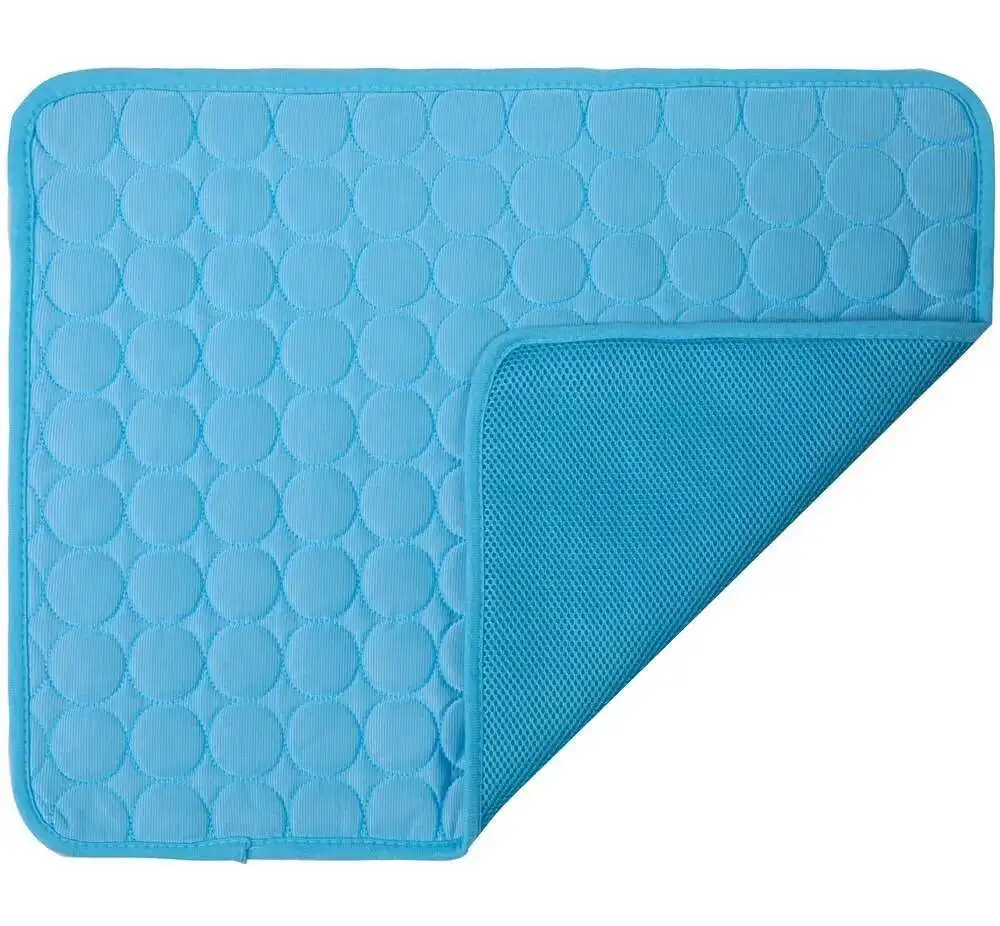 Cooling Dog Mat Summer Pad Mat For Dogs Cat Ice Silk Blanket Sofa Breathable Pet Dog Bed Summer Washable For Small Large Dog Cat - Imagen 10