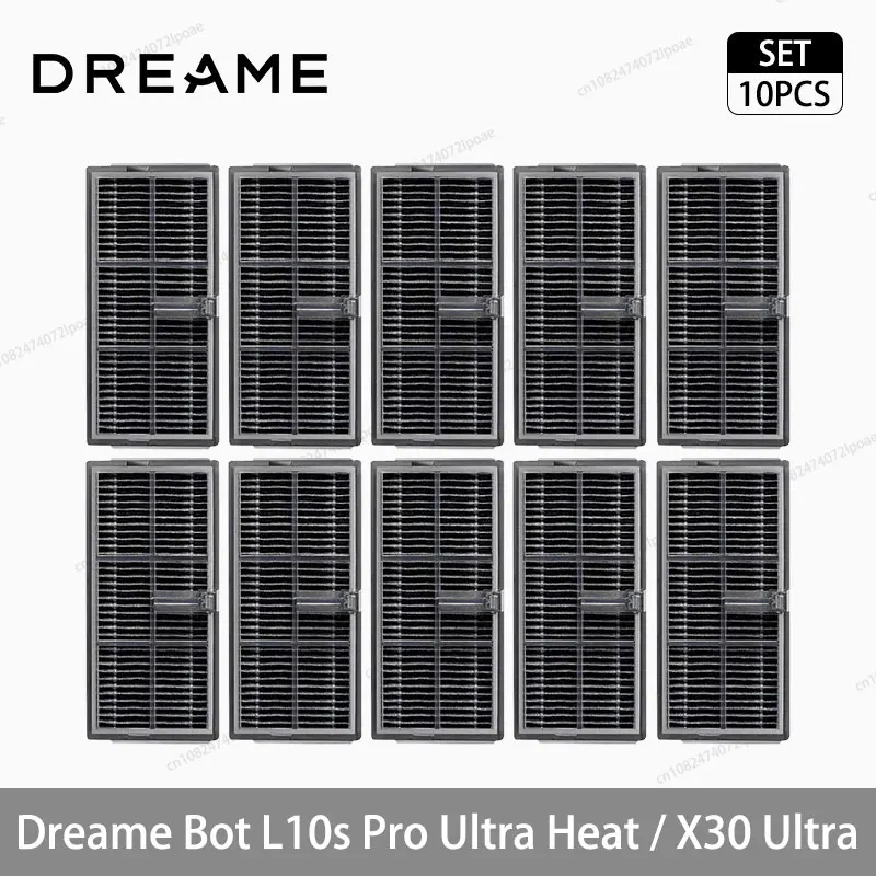 Dreame L10s Pro Ultra Heat / X30 Ultra Robot Vacuum Cleaner Accessories Main Side Brush Mop Cloth Hepa Filter Dust Bag Spare - Imagen 13