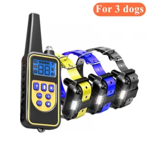 Dog Shock Collar- [New Edition]Dog Training Collar for Large Medium Small Dogs IPX7 Waterproof Rechargeable E Collar with Beep, - Imagen 8