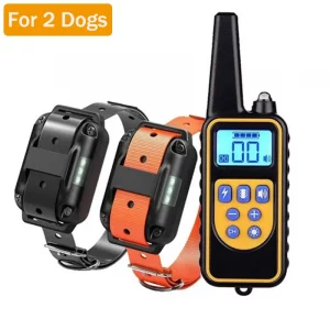 Electric Dog Training Collar Waterproof Dog Bark Collar Pet With Remote Control Rechargeable Anti Barking Device All Dogs Size - Imagen 18
