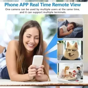 1080P HD Mini Camera WiFi Wireless HD Night Vision Camera Home X5 Remote Camera Kids Pet Safety Monitoring - Imagen 5