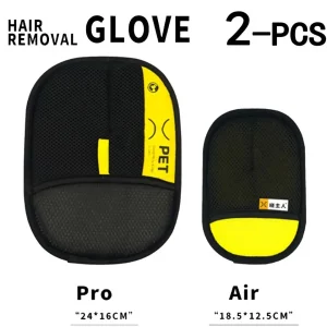Animal hair glove Electrostatic gloves Two-way brush pet hair removal glove for cats dogs clothes furniture  electrostatic - Imagen 9