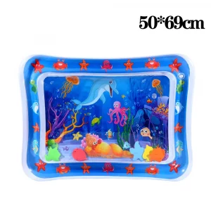 Water Sensory Play Mat Thickened Inflatable Water Mat For Cat And Dog Pet Playmat With Fish Sea Ocean Theme Sensory Toy Water - Imagen 8