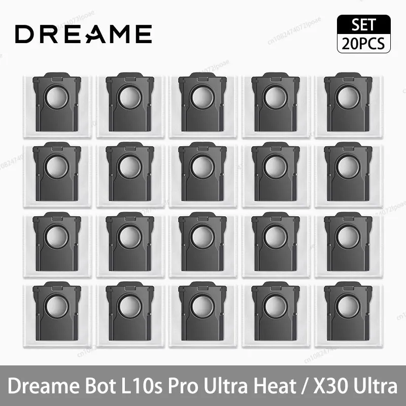 Dreame L10s Pro Ultra Heat / X30 Ultra Robot Vacuum Cleaner Accessories Main Side Brush Mop Cloth Hepa Filter Dust Bag Spare - Imagen 23