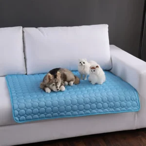 Alfombrilla refrescante para perros, cama fría de verano para mascotas, extragrande para perros pequeños y grandes, accesorios para mascotas, manta duradera para gatos, sofá, almohadilla de hielo para gatos - Imagen 3