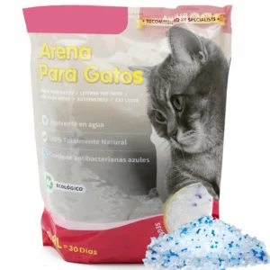 Arena para gatos fácil de desmenuzar, sin polvo