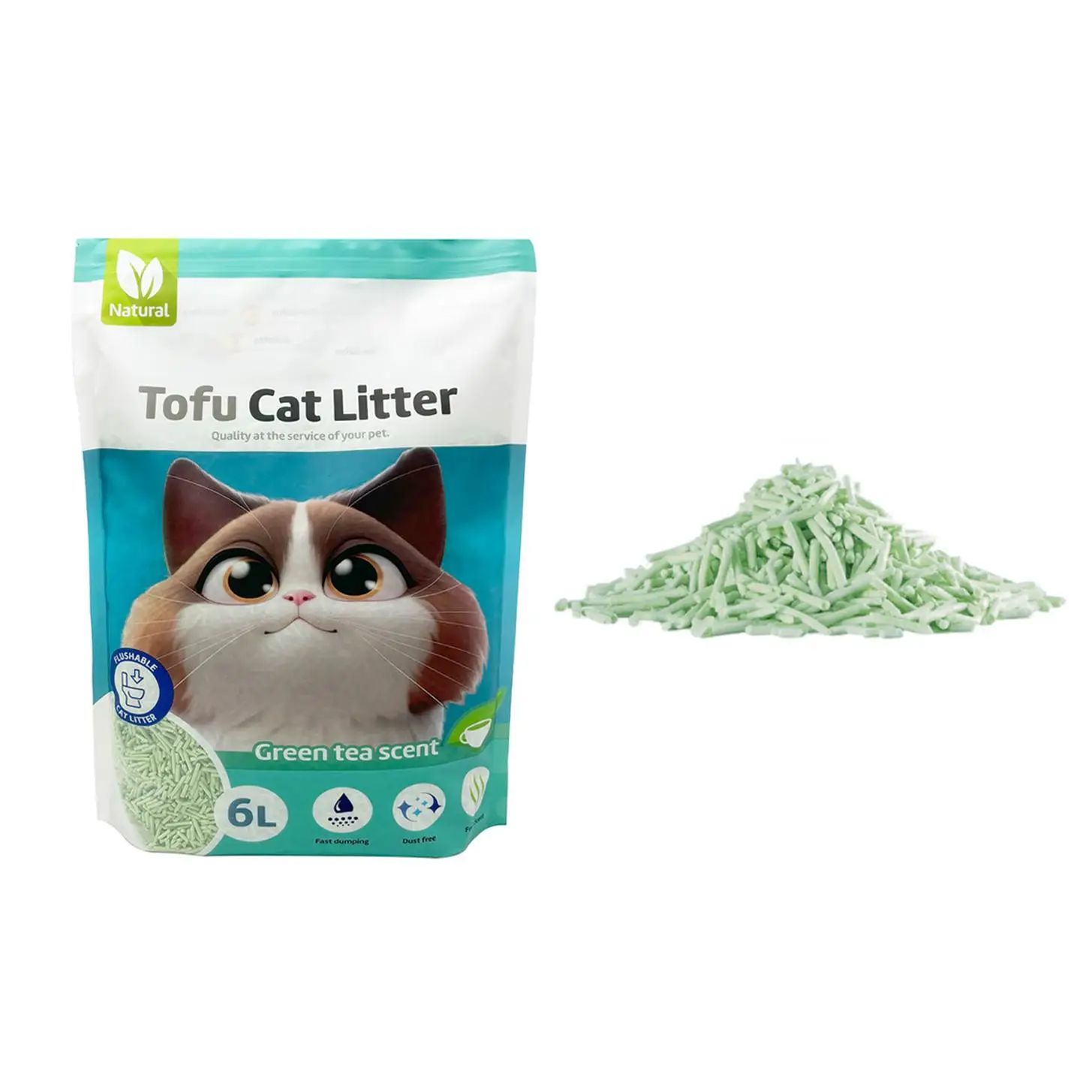 Arena aglutinante para gatos