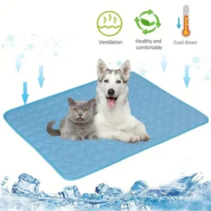 Alfombrilla refrescante para perros, cama fría de verano para mascotas, extragrande para perros pequeños y grandes, accesorios para mascotas, manta duradera para gatos, sofá, almohadilla de hielo para gatos