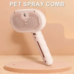 Cepillo de vapor 3 en 1 para gatos,
