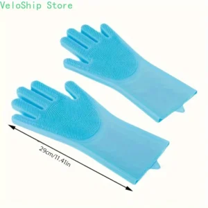 Guantes de baño y aseo para mascotas,
